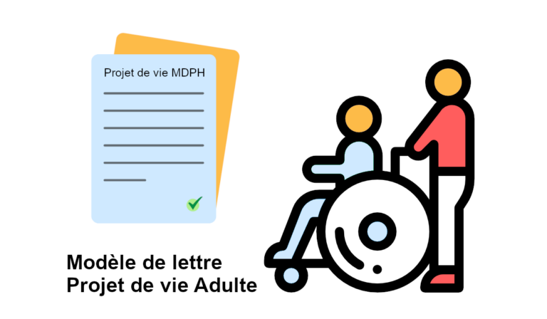 Mod Le De Lettre Projet De Vie Adulte Dossier Mdph