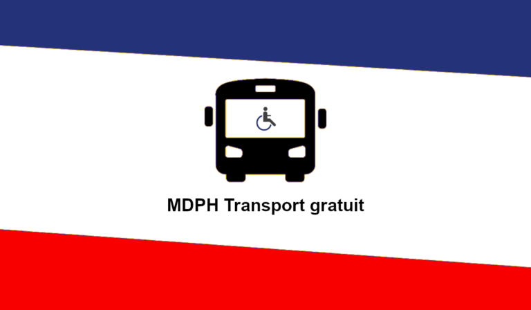 mdph transport gratuit