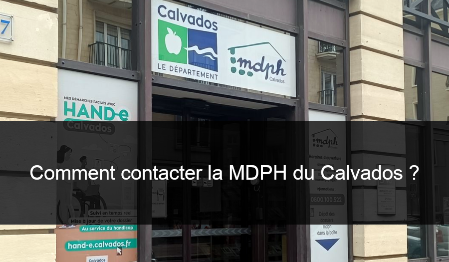 contact MDPH Calvados