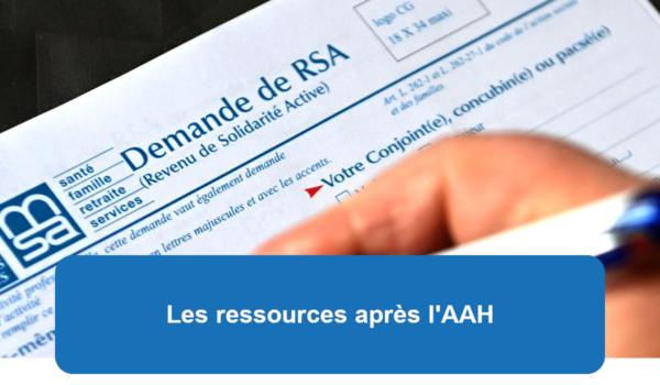 ressources après l'aah