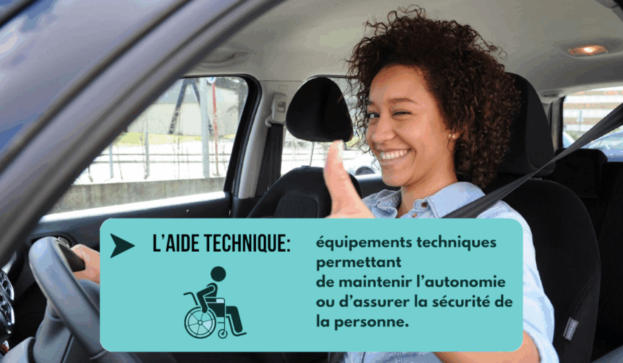 aide MDPH aménagement du véhicule personnel