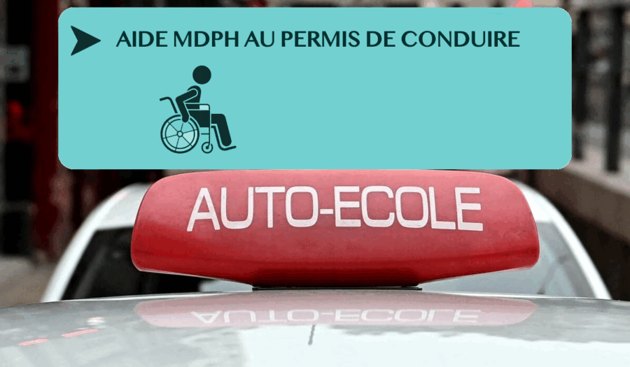 mdph aide permis de conduire