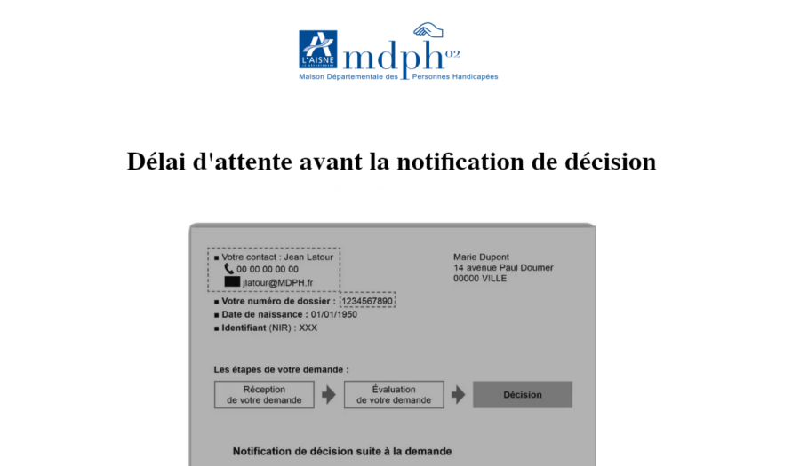 délai notification mdph 02